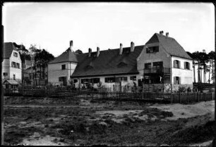 Dresden-Hellerau, Wohnhaus der Familie Stich am Kurzen Weg 1 kurz nach der Fertigstellung