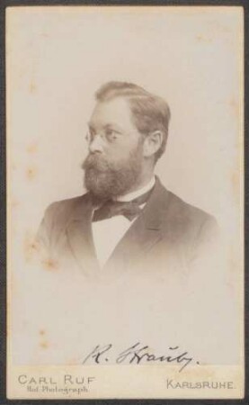 Straub, Roderich, Nationalliberale
