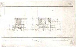 Gsaenger, Gustav; Frankfurt / Main (Hessen); Ev. Volkshaus - Schnitte