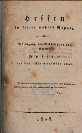 Hessen in seiner wahren Gestalt