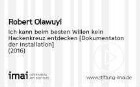 Ich kann beim besten Willen kein Hakenkreuz Entdecken [Dokumentation der Installation]