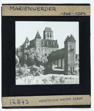 Marienwerder, Burg : Außenansicht