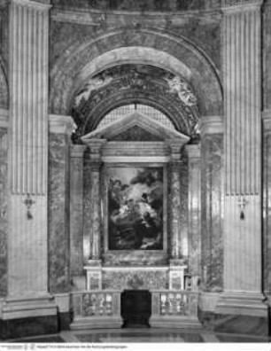 Sant'Andrea al Quirinale, Cappella di San Francesco Saverio