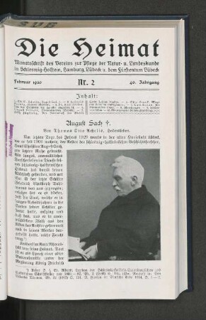 August Sach .