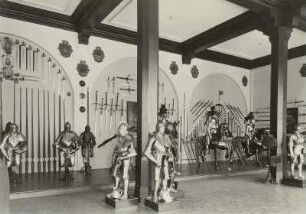 Raumaufnahmen Stallgebäude und Zwinger : Dresden, Johanneum, Obergeschoss, Historisches Museum, Saal 4