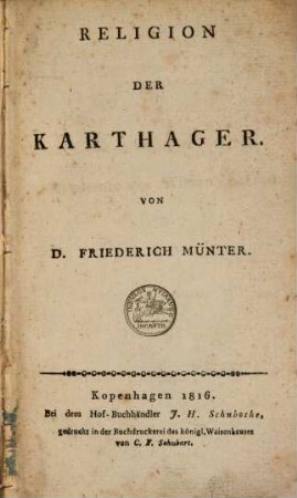 Religion der Karthager