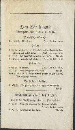 Den 25.sten August