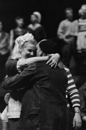 Szenenbilder aus "In Frisco ist der Teufel los", Musical von Guido Masanetz. Metropol-Theater Berlin, 22.03.1962