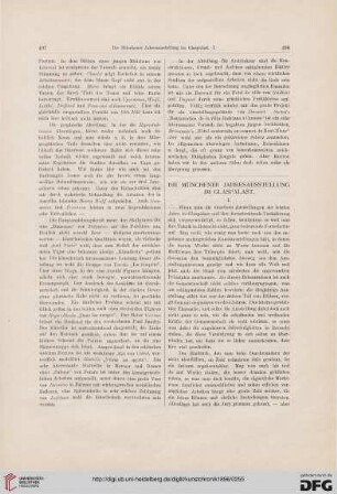 Die Münchener Jahresausstellung im Glaspalast, [1]