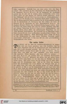 An unsre Leser