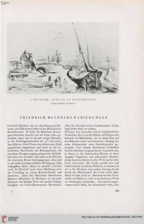 42: Friedrich Heubners Radierungen