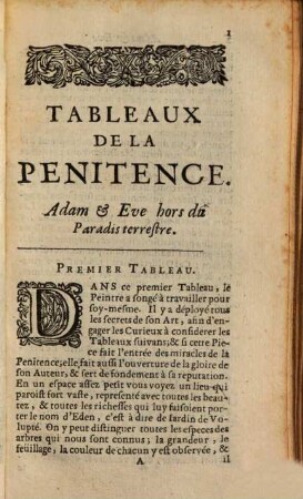 Les tableaux de la penitence