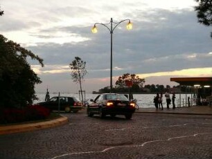 abends auf dem Lido
