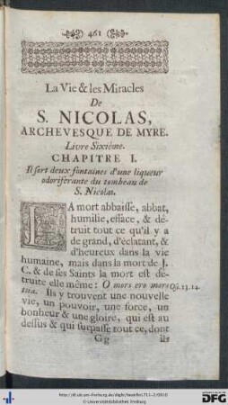 Livre Sixiéme.