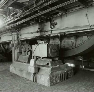 VE Braunkohlenkombinat Senftenberg, Brikettfabrik Sonne (I 1952-1954, II 1961-1962). Abschnitt Trocknung / Trockenkohlebehandlung. Thyristorantrieb für Röhrentrockner : Freienhufen. VE Braunkohlenkombinat Senftenberg, Brikettfabrik Sonne (I 1952-1954, II 1961-1962). Abschnitt Trocknung / Trockenkohlebehandlung. Thyristorantrieb für Röhrentrockner