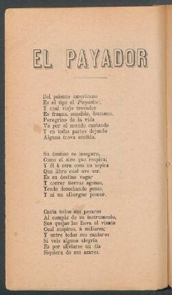 El payador