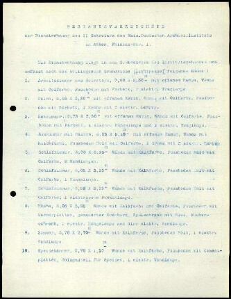 Bestandsverzeichnis 2