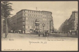 Ansichtskarte „Plan Ufer und Boeckh Str.“, Grimmstraße [2/2]