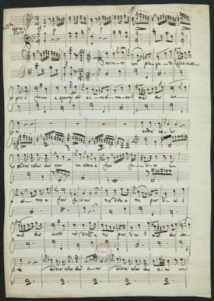 Misero cor piagato. Arr.; S, pf; B-Dur