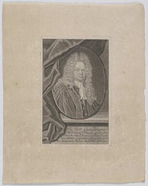 Bildnis des Nic. Hier. Gundlingius