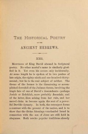 The historical poetry of the ancient Hebrews, translated and critically examined by Michael Heilprin, 2
