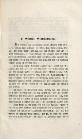 Der Mensch nach der Glaubenslehre der allgemeinen Kirche und im spekulativen Systeme Günther's : theologische und philosophische Studien, 1. Biblische Studie