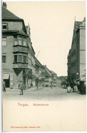 Torgau. Bäckerstraße