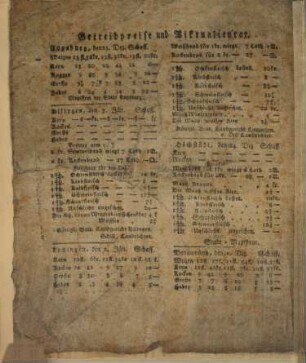 Wochenblatt der Stadt Dillingen. 1819