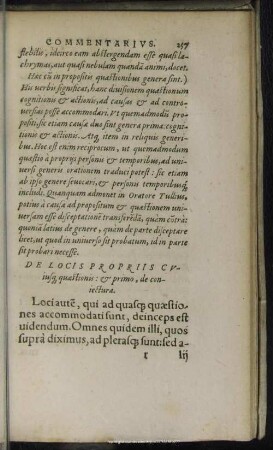 De Locis Propriis Cuiusqu[ue] quaestionis : [et] primo, de coniectura