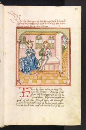 Florie offenbart der Herzogin ihre Liebe
