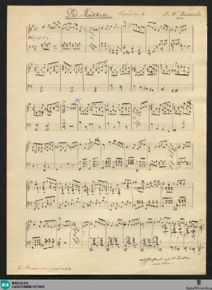 Die Rückkehr. Arr - K 3170 Nr. 647 : pf; G; StrK 4/3