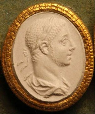 Profilbildnis eines Mannes (Severus Alexander?) (Daktyliothek, Zweites Historisches Tausend)