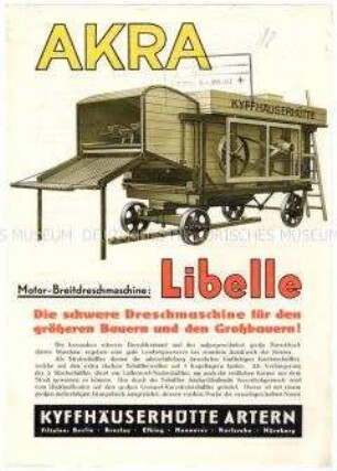 Breitdreschmaschine