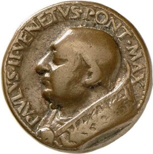 Medaille auf Papst Paul II., 1465