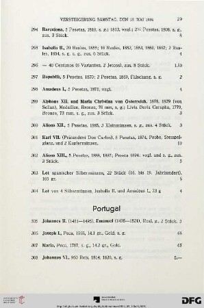 Portugal (Nr. 305-311)