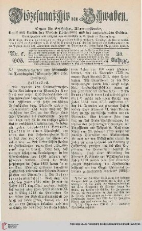 23: Bruderschaften und Bündnisse im Landkapitel (Wurzach-) Waldsee, [3]