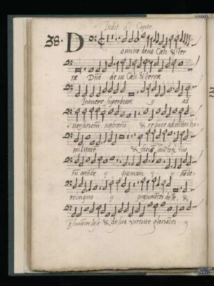 38. Domine deus coeli et terrae