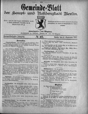 1911,37: No. 37, 10. September 1911