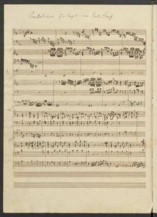 Präludien; org; e-Moll; BWV 533/1