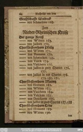 Zum Nieder-Rheinischen Kreise