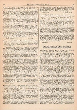 735 [Rezension] Bucer, Martin, Traité de l'amour du prochain