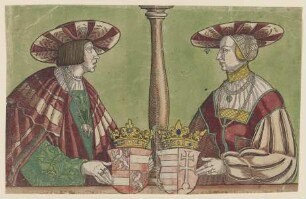 Doppelbildnis des Ferdinand I. und der Anna