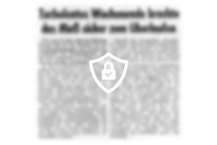 Turbulentes Wochenende brachte das Maß sicher zum Überlaufen