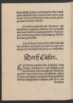 Dorff Cüster.