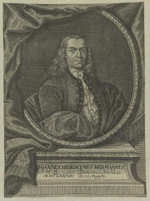 Bildnis des Johann Hieronymus Hermann