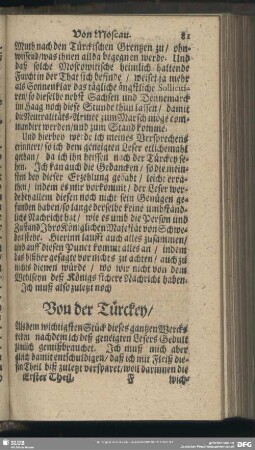 Von der Türckey