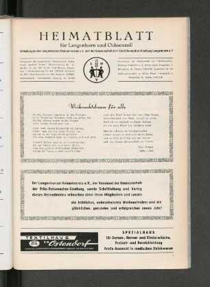 Fröhliches, unbeschwertes Weihnachtsfest