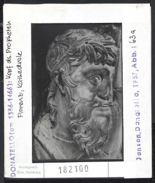 Donatello:Florenz, Dom, Kopf des Propheten
