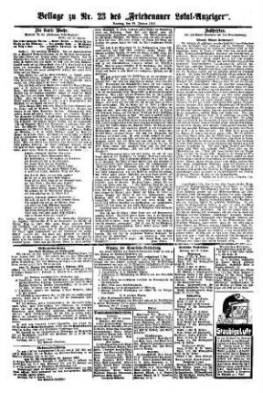 Beilage zu Nr. 23