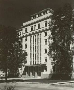 Dresden-Johannstadt, Fetscherstraße 74. Universitätsklinikum Carl Gustav Carus. Chirurgische Klinik. Nordseite